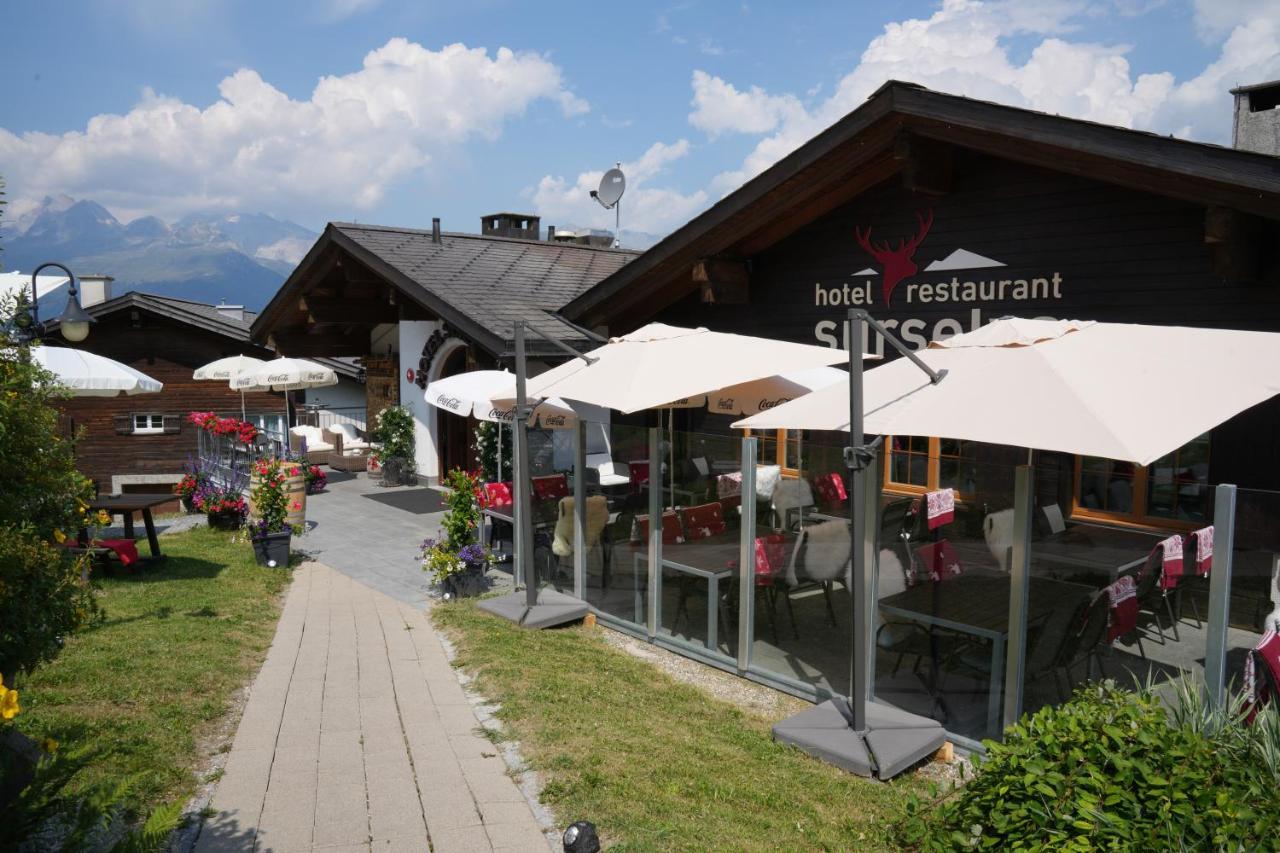 Hotel Surselva Surcuolm Exterior photo