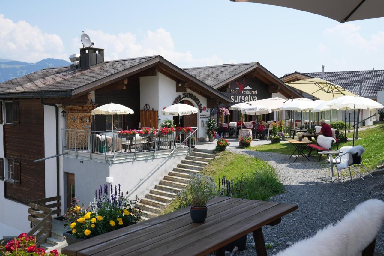 Hotel Surselva Surcuolm Exterior photo